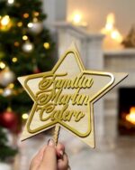 ESTRELLA DE ARBOL DE NAVIDAD PARA LA COPA QUE TIERNO LAS PALMAS CANARIAS DECORACION