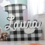 INICIAL MÁS NOMBRE MADERA METACRILATO BEBE NIÑO DECORACIÓN QUE TIERNO LAS PALMAS CANARIAS
