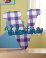 INICIAL MÁS NOMBRE MADERA METACRILATO BEBE NIÑO DECORACIÓN QUE TIERNO LAS PALMAS CANARIAS