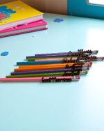 LAPICES CON NOMBRE EN MADERA DE COLORES PERSONALIZADOS QUE TIERNO LAS PALMAS CANARIAS MADERA FIN DE CURSO PROFE ALUMNADO REGALO