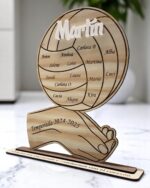 PLACA ENTRENADOR TROFEO FUTBOL BALONCESTO VOLEIBOL DEPORTE CANARIAS QUE TIERNO LAS PALMAS MADERA PERSONALIZADO FIN DE CURSO TEMPORADA