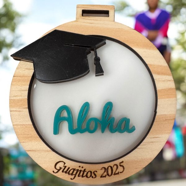 MEDALLA GRADUACIÓN QUE TIERNO LAS PALMAS NIÑOS FIN DE CURSO COLEGIO CANARIAS